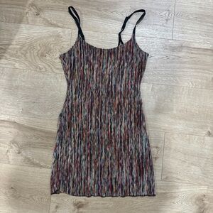 Free People Multicolor Strappy Mini Dress